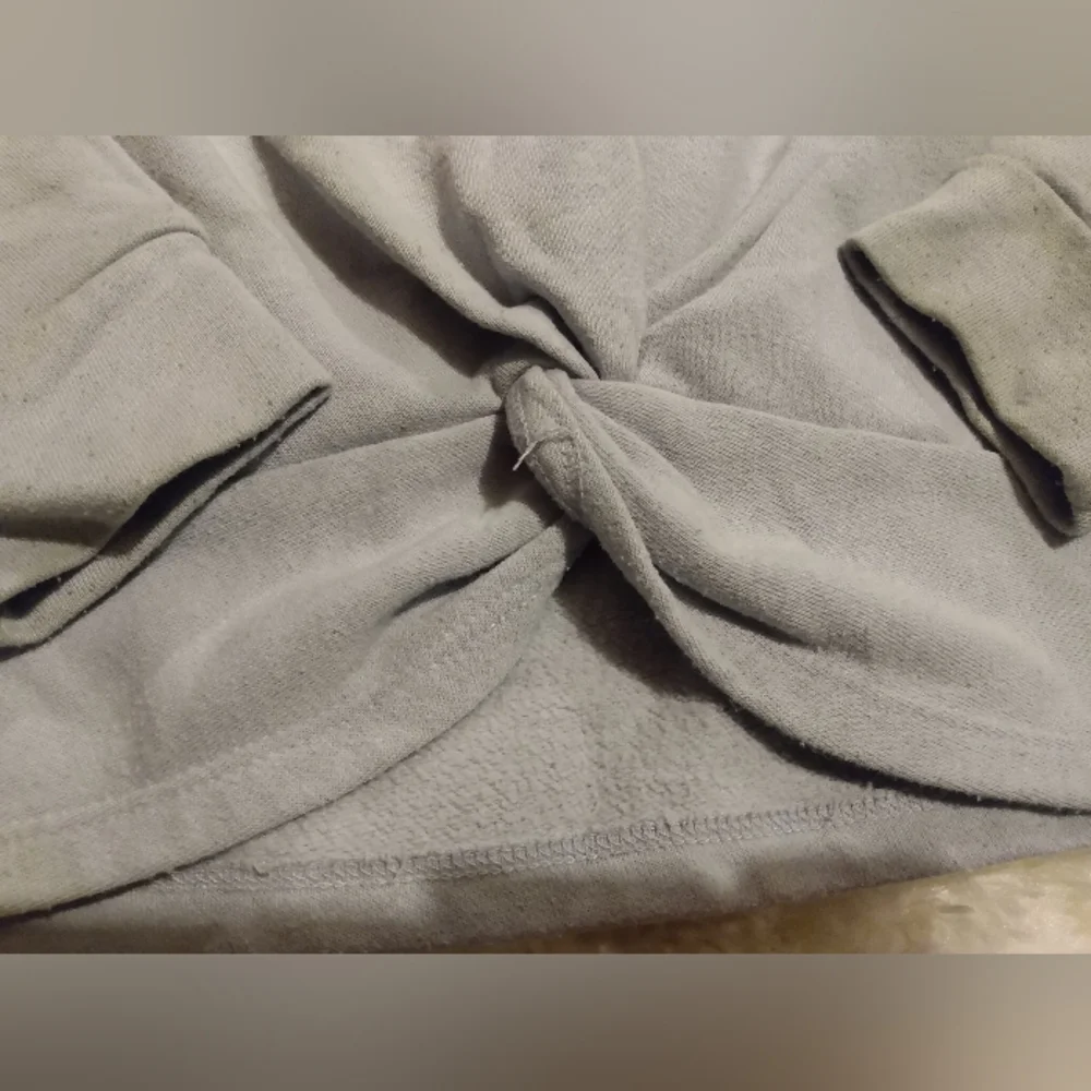 Children's Place girls size small front knot blue sweater - Picture 2 of 3